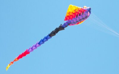 STARTERS – “The monster is flying a kite” | 7 descriptive sentences
