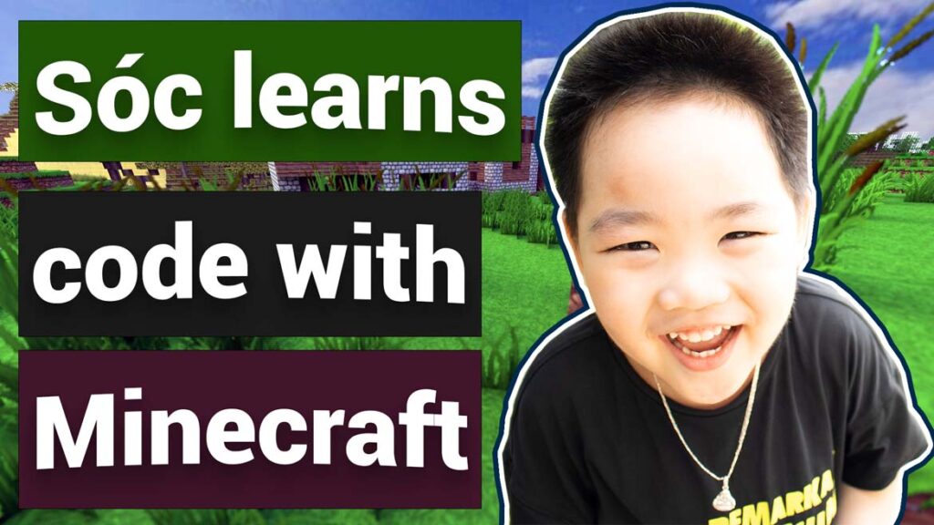 Sóc learns how to code with Minecraft | Sóc học code cùng Minecraft | Thích lột lông cừu