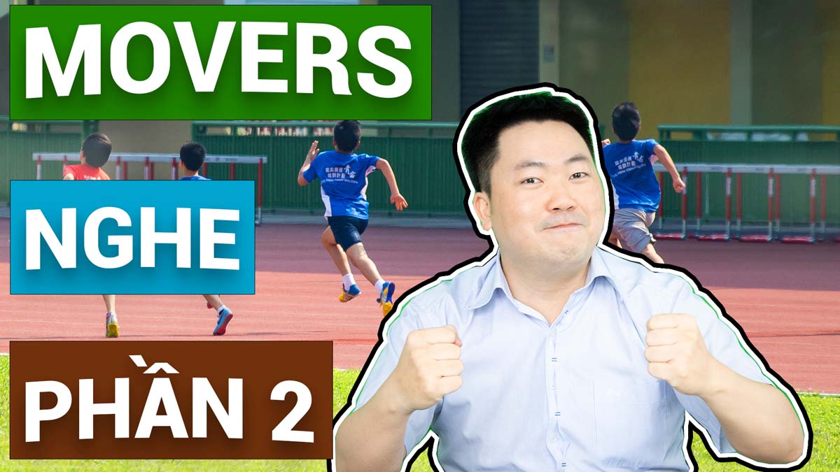 #12 - Luyện thi chứng chỉ Movers - Nghe - Phần 2 | Nghe và viết | Sports centre (Trung tâm thể thao)